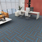 Modern Carpet Tiles Self Adhesive Multi Level Loop Stain Resistant Carpet Tile Gray Light Blue 40-Piece Set Clearhalo 'Carpet Tiles & Carpet Squares' 'carpet_tiles_carpet_squares' 'Flooring 'Home Improvement' 'home_improvement' 'home_improvement_carpet_tiles_carpet_squares' Walls and Ceiling' 7370584