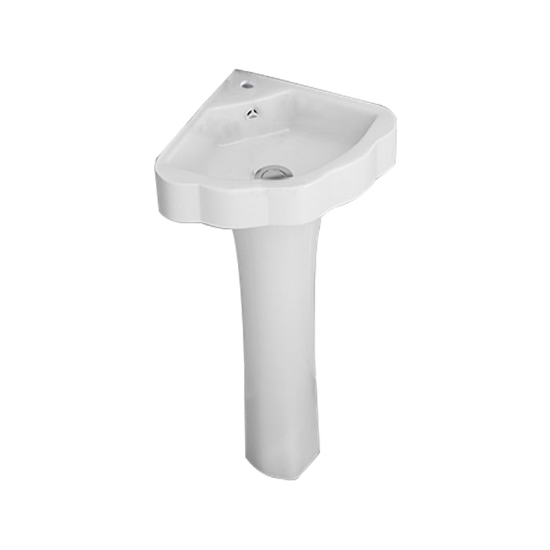 Modern Bathroom Vanity Freestanding Single-Sink Bathroom Vanity Set Bathroom Vanity 12.5"L x 12.5"W x 29.5"H Clearhalo 'Bathroom Remodel & Bathroom Fixtures' 'Bathroom Vanities' 'bathroom_vanities' 'Home Improvement' 'home_improvement' 'home_improvement_bathroom_vanities' 7370877