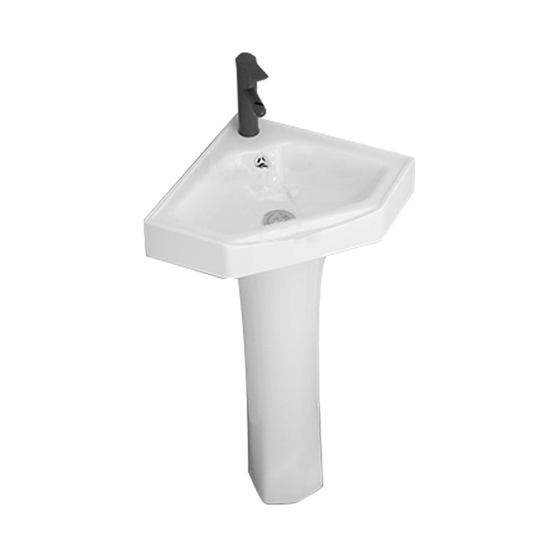 Modern Bathroom Vanity Freestanding Single-Sink Bathroom Vanity Set Vanity & Faucet Clearhalo 'Bathroom Remodel & Bathroom Fixtures' 'Bathroom Vanities' 'bathroom_vanities' 'Home Improvement' 'home_improvement' 'home_improvement_bathroom_vanities' 7370885