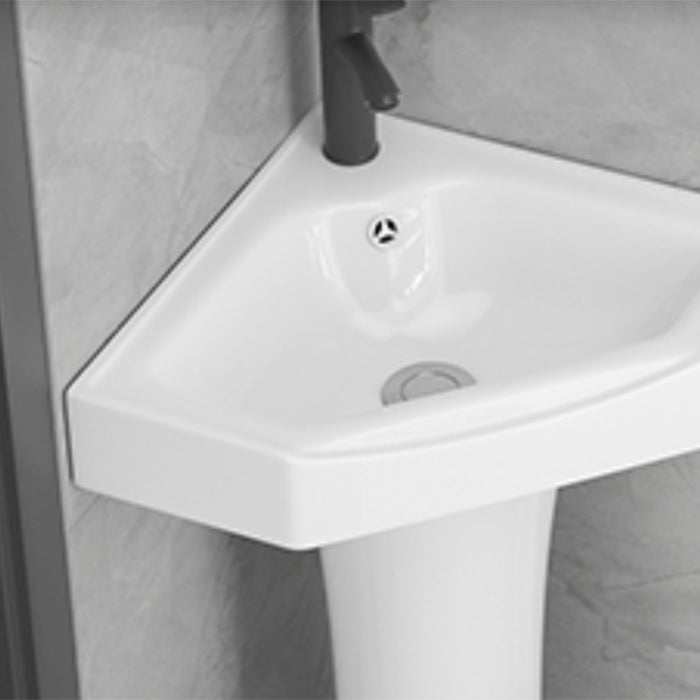 Modern Bathroom Vanity Freestanding Single-Sink Bathroom Vanity Set Clearhalo 'Bathroom Remodel & Bathroom Fixtures' 'Bathroom Vanities' 'bathroom_vanities' 'Home Improvement' 'home_improvement' 'home_improvement_bathroom_vanities' 7370893