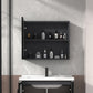 Metal Base Modern Bathroom Vanity Single Rectangular Wall Mount Vanity Set Clearhalo 'Bathroom Remodel & Bathroom Fixtures' 'Bathroom Vanities' 'bathroom_vanities' 'Home Improvement' 'home_improvement' 'home_improvement_bathroom_vanities' 7370912