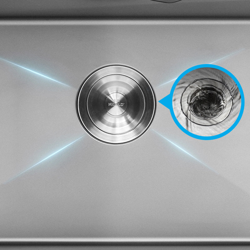 Soundproof Drop-In Kitchen Sink Diversion Design Kitchen Sink with Faucet Clearhalo 'Home Improvement' 'home_improvement' 'home_improvement_kitchen_sinks' 'Kitchen Remodel & Kitchen Fixtures' 'Kitchen Sinks & Faucet Components' 'Kitchen Sinks' 'kitchen_sinks' 7371294