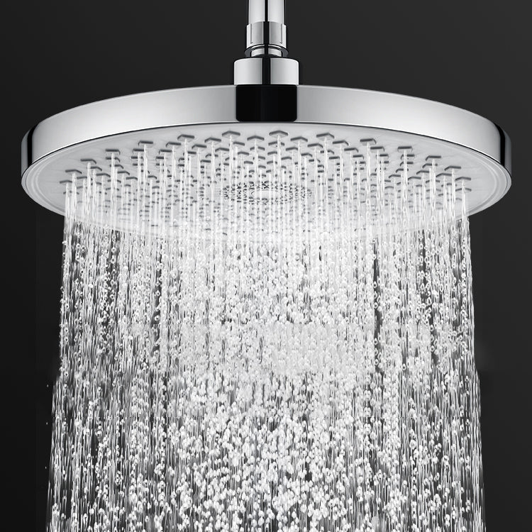 Round Fixed Shower Metal Modern Shower Head Combo Head for Bathroom Clearhalo 'Bathroom Remodel & Bathroom Fixtures' 'Home Improvement' 'home_improvement' 'home_improvement_shower_heads' 'Shower Heads' 'shower_heads' 'Showers & Bathtubs Plumbing' 'Showers & Bathtubs' 7371520