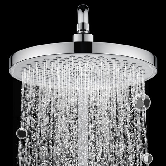 Round Fixed Shower Metal Modern Shower Head Combo Head for Bathroom Clearhalo 'Bathroom Remodel & Bathroom Fixtures' 'Home Improvement' 'home_improvement' 'home_improvement_shower_heads' 'Shower Heads' 'shower_heads' 'Showers & Bathtubs Plumbing' 'Showers & Bathtubs' 7371525