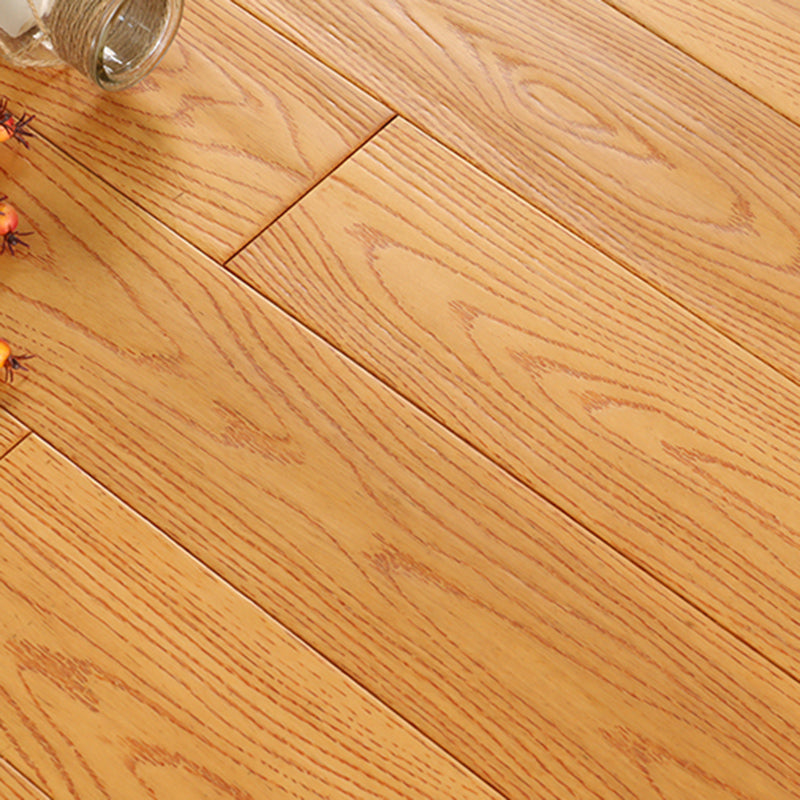 Modern Plank Flooring Smooth Click Lock Water Resistant Side Trim Piece Teak Clearhalo 'Flooring 'Hardwood Flooring' 'hardwood_flooring' 'Home Improvement' 'home_improvement' 'home_improvement_hardwood_flooring' Walls and Ceiling' 7372024