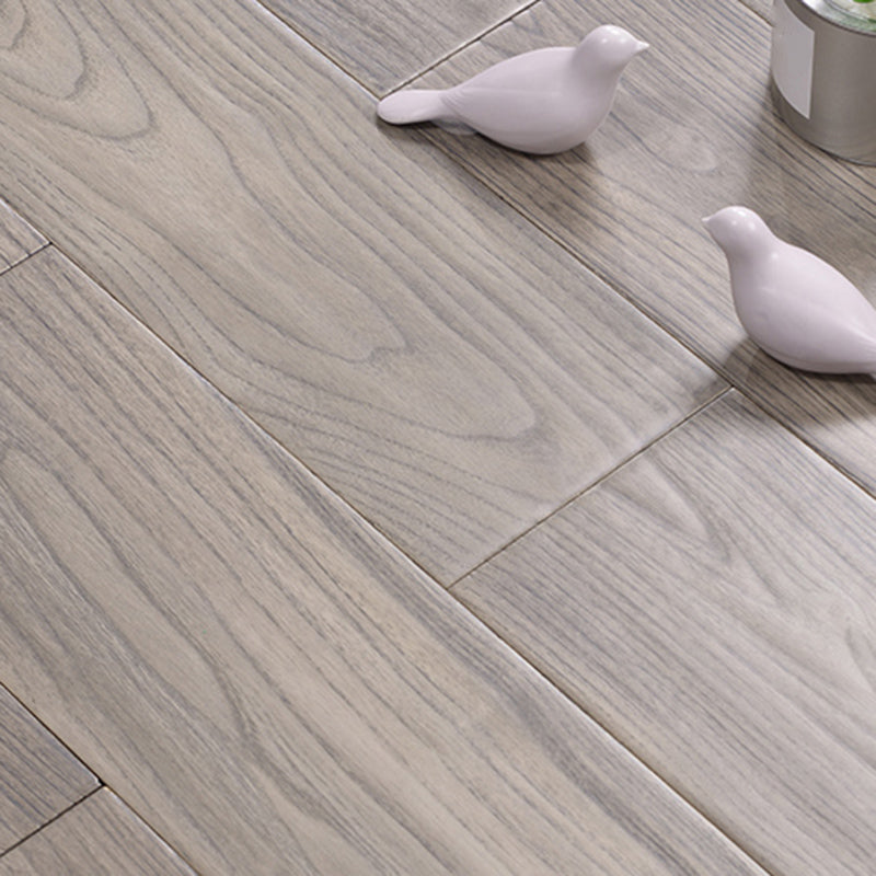 Modern Plank Flooring Smooth Click Lock Water Resistant Side Trim Piece Light Gray Clearhalo 'Flooring 'Hardwood Flooring' 'hardwood_flooring' 'Home Improvement' 'home_improvement' 'home_improvement_hardwood_flooring' Walls and Ceiling' 7372028