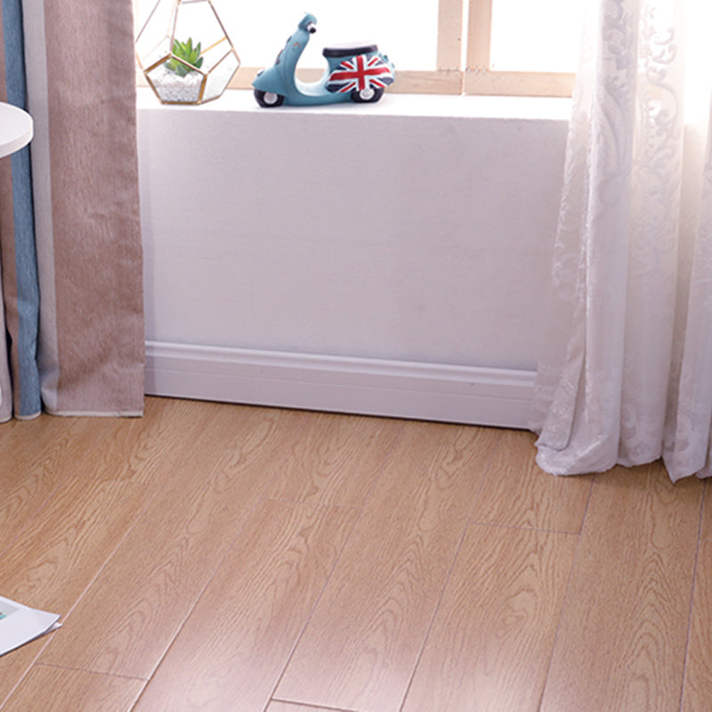 Modern Plank Flooring Smooth Click Lock Water Resistant Side Trim Piece Light Wood Clearhalo 'Flooring 'Hardwood Flooring' 'hardwood_flooring' 'Home Improvement' 'home_improvement' 'home_improvement_hardwood_flooring' Walls and Ceiling' 7372040