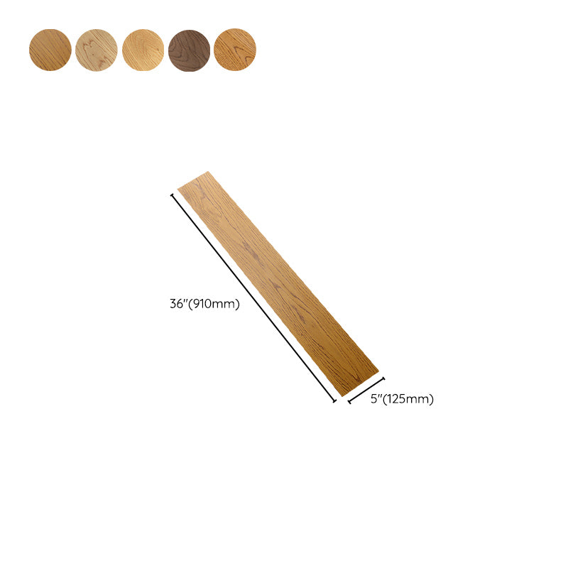 Traditional Wood Floor Planks Wire Brushed Water Resistant Click Lock Trim Piece Clearhalo 'Flooring 'Hardwood Flooring' 'hardwood_flooring' 'Home Improvement' 'home_improvement' 'home_improvement_hardwood_flooring' Walls and Ceiling' 7372067