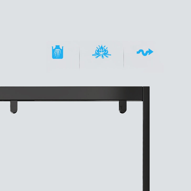 Double Sliding Shower Door Semi Frameless Tempered Glass Shower Screen Clearhalo 'Bathroom Remodel & Bathroom Fixtures' 'Home Improvement' 'home_improvement' 'home_improvement_shower_tub_doors' 'Shower and Tub Doors' 'shower_tub_doors' 'Showers & Bathtubs' 7372327