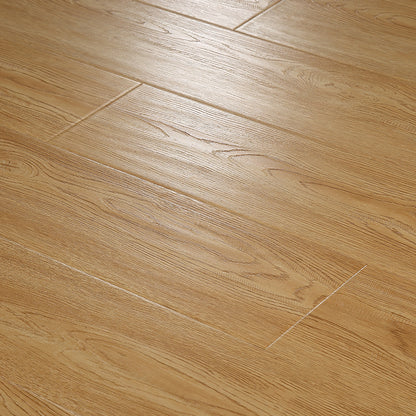 Laminate Flooring Scratch Flooring Click-clock Wooden Laminate Flooring Dark Brown 215.2 sq ft. - 140 Pieces Clearhalo 'Flooring 'Home Improvement' 'home_improvement' 'home_improvement_laminate_flooring' 'Laminate Flooring' 'laminate_flooring' Walls and Ceiling' 7372825