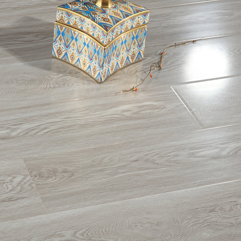 Laminate Flooring Scratch Flooring Click-clock Wooden Laminate Flooring Silver Gray 215.2 sq ft. - 140 Pieces Clearhalo 'Flooring 'Home Improvement' 'home_improvement' 'home_improvement_laminate_flooring' 'Laminate Flooring' 'laminate_flooring' Walls and Ceiling' 7372844