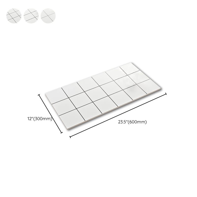 Ceramic Mosaic Tile Contemporary Mosaic Tile for Kitchen and Bathroom Clearhalo 'Floor Tiles & Wall Tiles' 'floor_tiles_wall_tiles' 'Flooring 'Home Improvement' 'home_improvement' 'home_improvement_floor_tiles_wall_tiles' Walls and Ceiling' 7373466