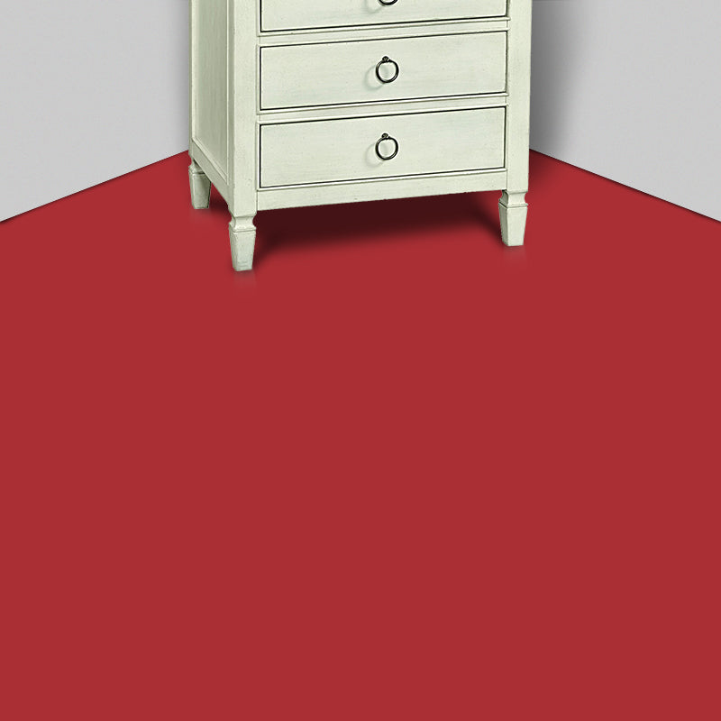 Solid Color Plastic Floor Water Resistant Square Edge Floor Tiles Red Clearhalo 'Flooring 'Home Improvement' 'home_improvement' 'home_improvement_vinyl_flooring' 'Vinyl Flooring' 'vinyl_flooring' Walls and Ceiling' 7373490