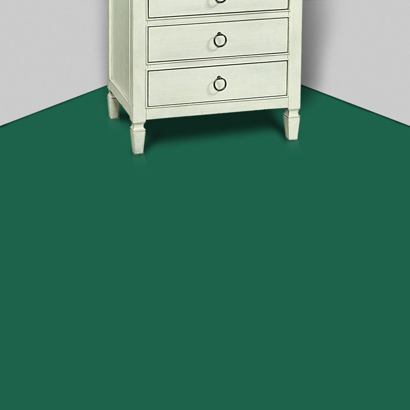 Solid Color Plastic Floor Water Resistant Square Edge Floor Tiles Dark Green Clearhalo 'Flooring 'Home Improvement' 'home_improvement' 'home_improvement_vinyl_flooring' 'Vinyl Flooring' 'vinyl_flooring' Walls and Ceiling' 7373494