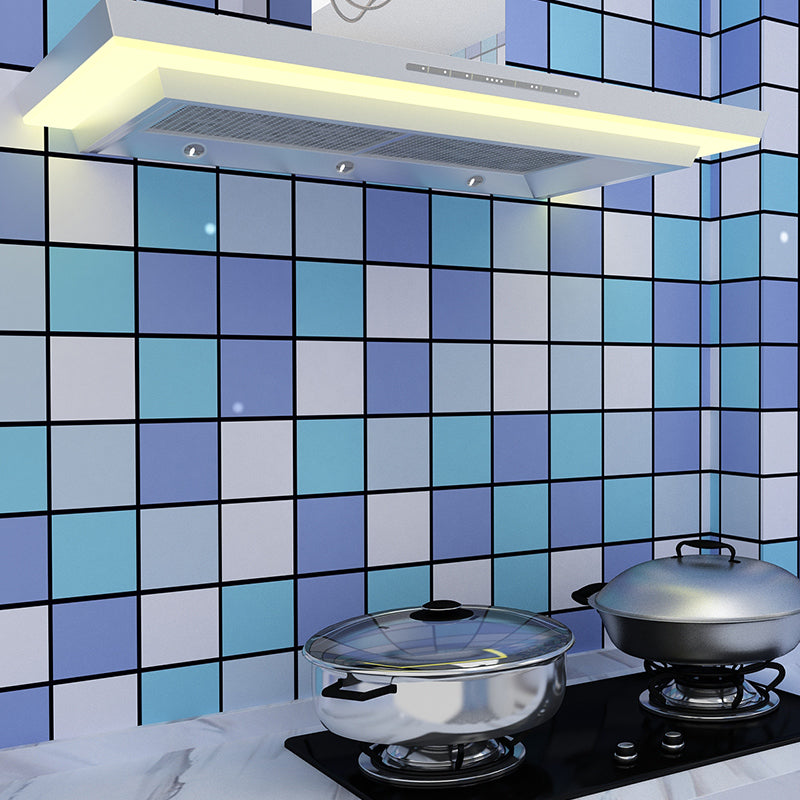 Mosaic Tile Peel and Stick Tile Roll Kitchen Waterproof Backsplash Wall Tile Clearhalo 'Flooring 'Home Improvement' 'home_improvement' 'home_improvement_peel_stick_blacksplash' 'Peel & Stick Backsplash Tile' 'peel_stick_blacksplash' 'Walls & Ceilings' Walls and Ceiling' 7373533
