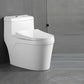 Contemporary White Flush Toilet Ceramic Urine Toilet with Seat for Bathroom 15"L x 28"W x 26"H Clearhalo 'Bathroom Remodel & Bathroom Fixtures' 'Home Improvement' 'home_improvement' 'home_improvement_toilets' 'Toilets & Bidets' 'Toilets' 7374161
