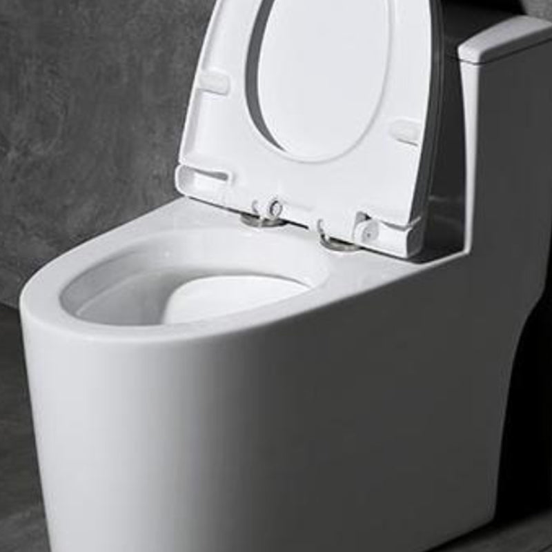 Contemporary White Flush Toilet Ceramic Urine Toilet with Seat for Bathroom Clearhalo 'Bathroom Remodel & Bathroom Fixtures' 'Home Improvement' 'home_improvement' 'home_improvement_toilets' 'Toilets & Bidets' 'Toilets' 7374174