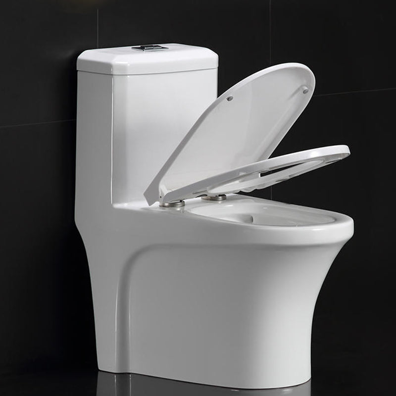 Modern Seat Included Flush Toilet 1-Piece Urine Toilet for Bathroom 9" Clearhalo 'Bathroom Remodel & Bathroom Fixtures' 'Home Improvement' 'home_improvement' 'home_improvement_toilets' 'Toilets & Bidets' 'Toilets' 7374201