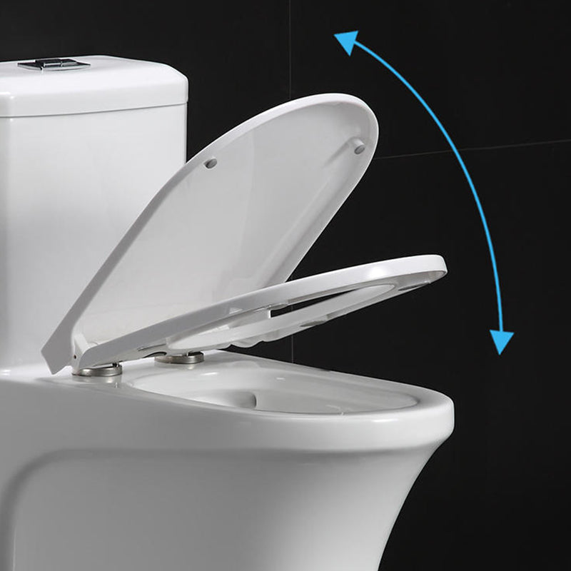 Modern Seat Included Flush Toilet 1-Piece Urine Toilet for Bathroom Clearhalo 'Bathroom Remodel & Bathroom Fixtures' 'Home Improvement' 'home_improvement' 'home_improvement_toilets' 'Toilets & Bidets' 'Toilets' 7374205