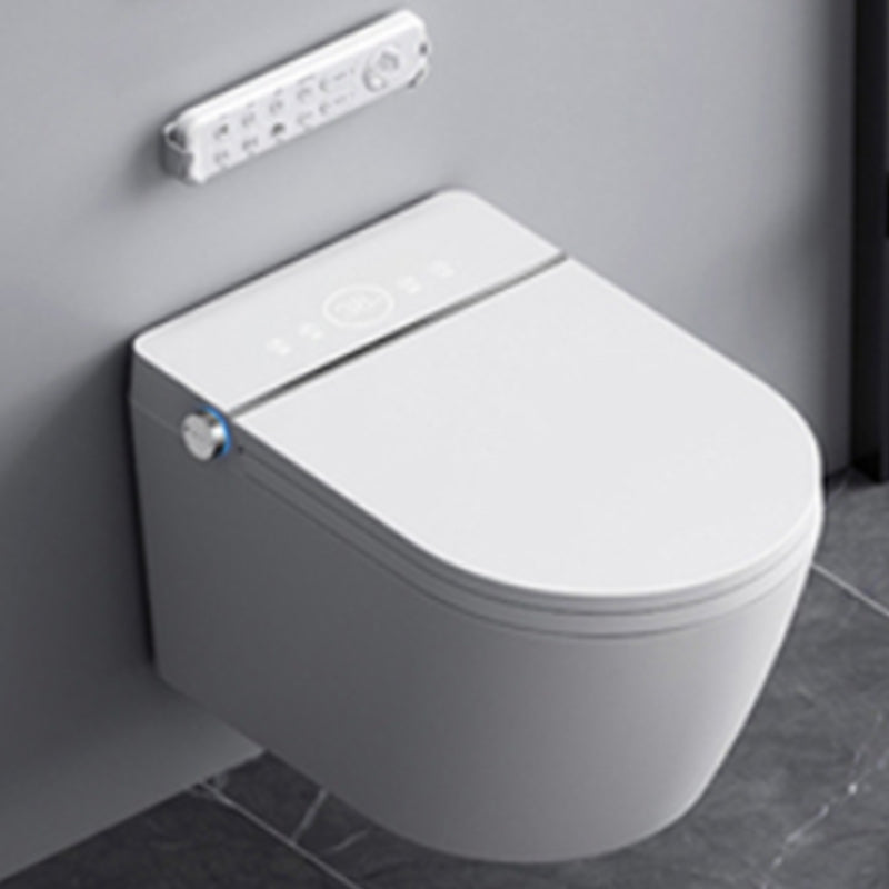 Modern Wall Mount Flush Toilet One Piece Toilet Single Flush Toilet White Clearhalo 'Bathroom Remodel & Bathroom Fixtures' 'Home Improvement' 'home_improvement' 'home_improvement_toilets' 'Toilets & Bidets' 'Toilets' 7374211