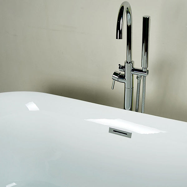 Antique Finish Soaking Bath Oval Stand Alone Modern Bath Tub Clearhalo 'Bathroom Remodel & Bathroom Fixtures' 'Bathtubs' 'Home Improvement' 'home_improvement' 'home_improvement_bathtubs' 'Showers & Bathtubs' 7374287