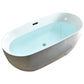 Antique Finish Soaking Bath Oval Stand Alone Modern Bath Tub Clearhalo 'Bathroom Remodel & Bathroom Fixtures' 'Bathtubs' 'Home Improvement' 'home_improvement' 'home_improvement_bathtubs' 'Showers & Bathtubs' 7374288