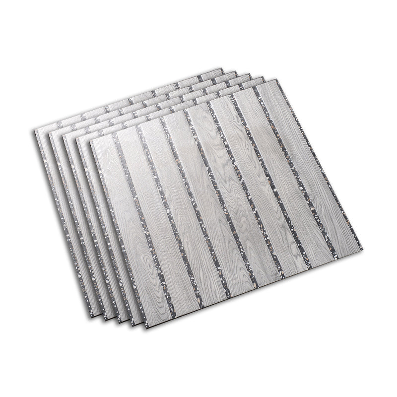 Outdoor Deck Tiles Wooden Stripe Composite Snapping Deck Tiles Grey Clearhalo 'Home Improvement' 'home_improvement' 'home_improvement_outdoor_deck_tiles_planks' 'Outdoor Deck Tiles & Planks' 'Outdoor Flooring & Tile' 'Outdoor Remodel' 'outdoor_deck_tiles_planks' 7374971