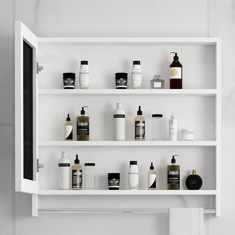 Modern White Metal Base Vanity Single Freestanding Rectangular Sink Vanity Clearhalo 'Bathroom Remodel & Bathroom Fixtures' 'Bathroom Vanities' 'bathroom_vanities' 'Home Improvement' 'home_improvement' 'home_improvement_bathroom_vanities' 7375432