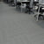 Modern Carpet Floor Tile Level Loop Glue Down Fade Resistant Carpet Tiles Pewter 40-Piece Set Asphalt Clearhalo 'Carpet Tiles & Carpet Squares' 'carpet_tiles_carpet_squares' 'Flooring 'Home Improvement' 'home_improvement' 'home_improvement_carpet_tiles_carpet_squares' Walls and Ceiling' 7376058