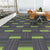 Modern Carpet Floor Tile Level Loop Glue Down Fade Resistant Carpet Tiles Gray-Green 40-Piece Set Asphalt Clearhalo 'Carpet Tiles & Carpet Squares' 'carpet_tiles_carpet_squares' 'Flooring 'Home Improvement' 'home_improvement' 'home_improvement_carpet_tiles_carpet_squares' Walls and Ceiling' 7376067