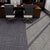 Modern Carpet Floor Tile Level Loop Glue Down Fade Resistant Carpet Tiles Medium Grey 40-Piece Set Asphalt Clearhalo 'Carpet Tiles & Carpet Squares' 'carpet_tiles_carpet_squares' 'Flooring 'Home Improvement' 'home_improvement' 'home_improvement_carpet_tiles_carpet_squares' Walls and Ceiling' 7376068