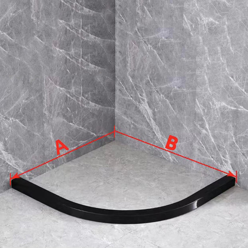 Clear Stainless Steel Shower Enclosure Framed Double Sliding Shower Kit Clearhalo 'Bathroom Remodel & Bathroom Fixtures' 'Home Improvement' 'home_improvement' 'home_improvement_shower_stalls_enclosures' 'Shower Stalls & Enclosures' 'shower_stalls_enclosures' 'Showers & Bathtubs' 7376524