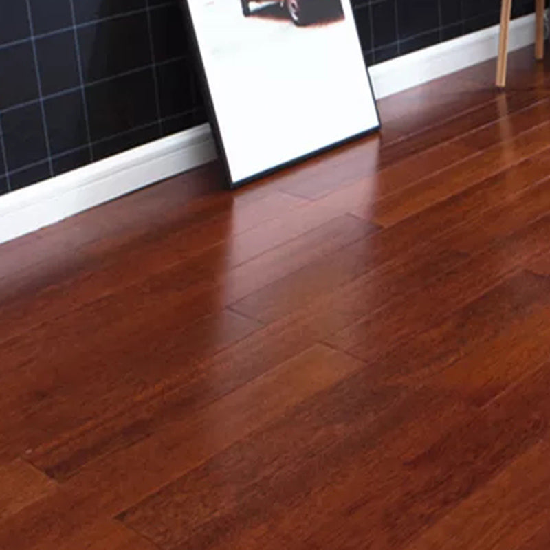 Modern Flooring Planks Water Resistant Click-Locking Hardwood Deck Tiles Walnut Clearhalo 'Flooring 'Hardwood Flooring' 'hardwood_flooring' 'Home Improvement' 'home_improvement' 'home_improvement_hardwood_flooring' Walls and Ceiling' 7376723