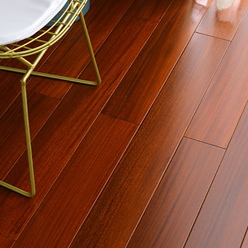 Modern Flooring Planks Water Resistant Click-Locking Hardwood Deck Tiles Brick red Clearhalo 'Flooring 'Hardwood Flooring' 'hardwood_flooring' 'Home Improvement' 'home_improvement' 'home_improvement_hardwood_flooring' Walls and Ceiling' 7376724