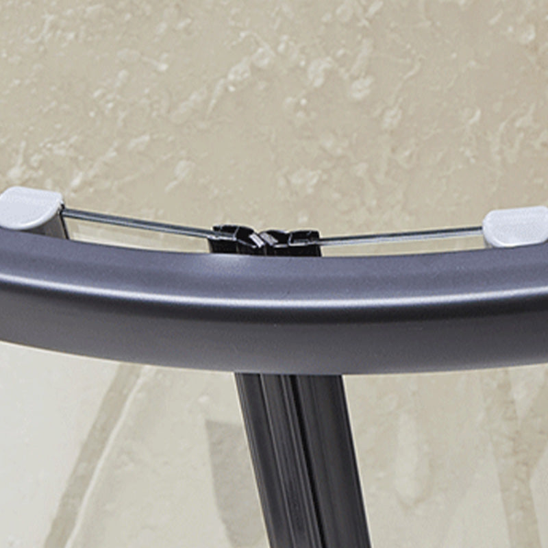 Tempered Shower Bath Door Double Sliding Shower Doors in Black Clearhalo 'Bathroom Remodel & Bathroom Fixtures' 'Home Improvement' 'home_improvement' 'home_improvement_shower_tub_doors' 'Shower and Tub Doors' 'shower_tub_doors' 'Showers & Bathtubs' 7377187