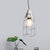 1 Head Iron Pendant Light Fixture Industrial Silver Cylinder/Dome/Arc Cage Coffee House Cement Ceiling Lamp Silver Cylinder Clearhalo 'Art Deco Pendants' 'Cast Iron' 'Ceiling Lights' 'Ceramic' 'Crystal' 'Industrial Pendants' 'Industrial' 'Metal' 'Middle Century Pendants' 'Pendant Lights' 'Pendants' 'Tiffany' Lighting' 737755