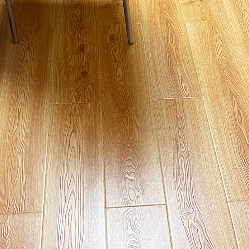 Indoor Laminate Flooring Wooden Click-clock Scratch Resistant Laminate Floor Yellow Brown 215.2 sq ft. - 140 Pieces Clearhalo 'Flooring 'Home Improvement' 'home_improvement' 'home_improvement_laminate_flooring' 'Laminate Flooring' 'laminate_flooring' Walls and Ceiling' 7377689