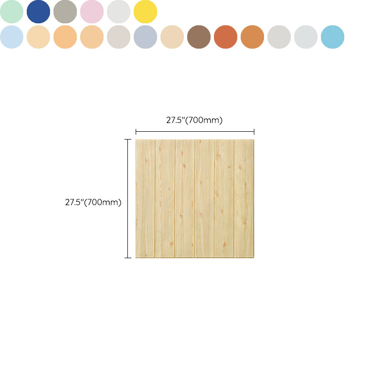 Smooth Backsplash Panels Waterproof Peel and Stick Wall Paneling Clearhalo 'Flooring 'Home Improvement' 'home_improvement' 'home_improvement_wall_paneling' 'Wall Paneling' 'wall_paneling' 'Walls & Ceilings' Walls and Ceiling' 7377757