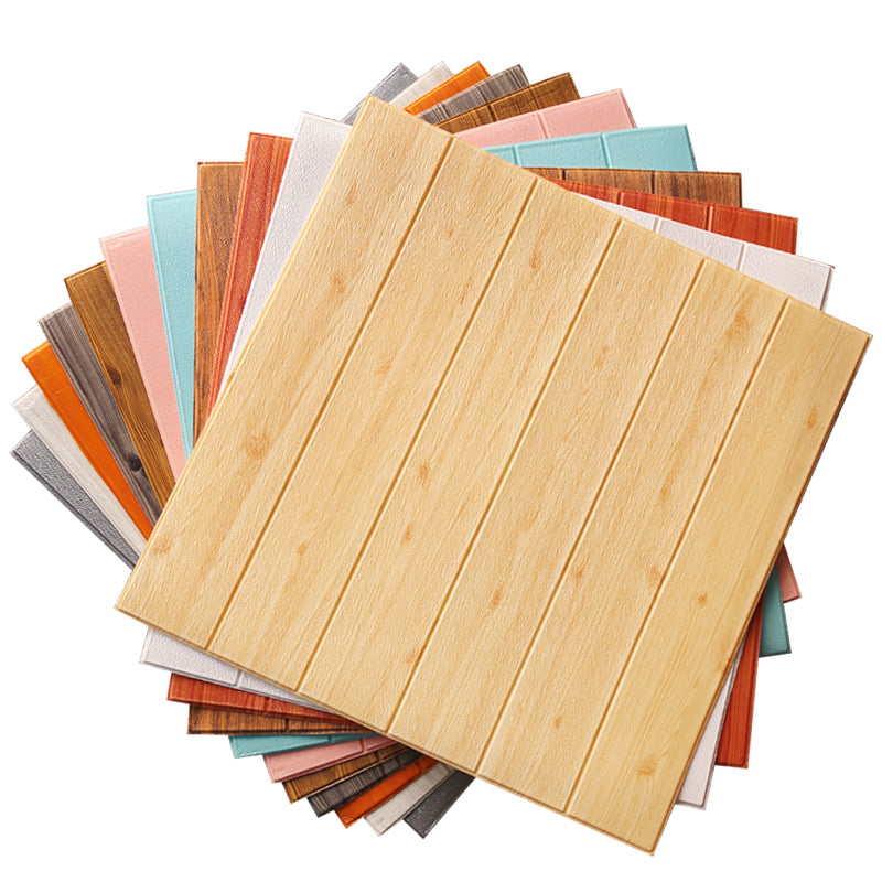 Contemporary Backsplash Panels Plastic Waterproof Backsplash Panels Clearhalo 'Flooring 'Home Improvement' 'home_improvement' 'home_improvement_wall_paneling' 'Wall Paneling' 'wall_paneling' 'Walls & Ceilings' Walls and Ceiling' 7377873