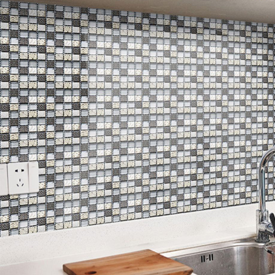 Pattern Color Stone Peel and Paste Mosaic Tile Peel and Paste Tile Set of 20 Clearhalo 'Flooring 'Home Improvement' 'home_improvement' 'home_improvement_peel_stick_blacksplash' 'Peel & Stick Backsplash Tile' 'peel_stick_blacksplash' 'Walls & Ceilings' Walls and Ceiling' 7378376