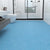 Modern Scratch Resistant Plastic floor Square Edge Floor Leather Blue 0.05" Clearhalo 'Flooring 'Home Improvement' 'home_improvement' 'home_improvement_vinyl_flooring' 'Vinyl Flooring' 'vinyl_flooring' Walls and Ceiling' 7379248