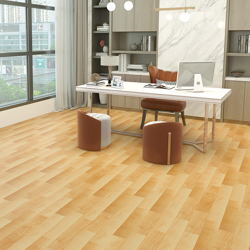 Modern Scratch Resistant Plastic floor Square Edge Floor Leather Light Camel 0.07" Clearhalo 'Flooring 'Home Improvement' 'home_improvement' 'home_improvement_vinyl_flooring' 'Vinyl Flooring' 'vinyl_flooring' Walls and Ceiling' 7379268