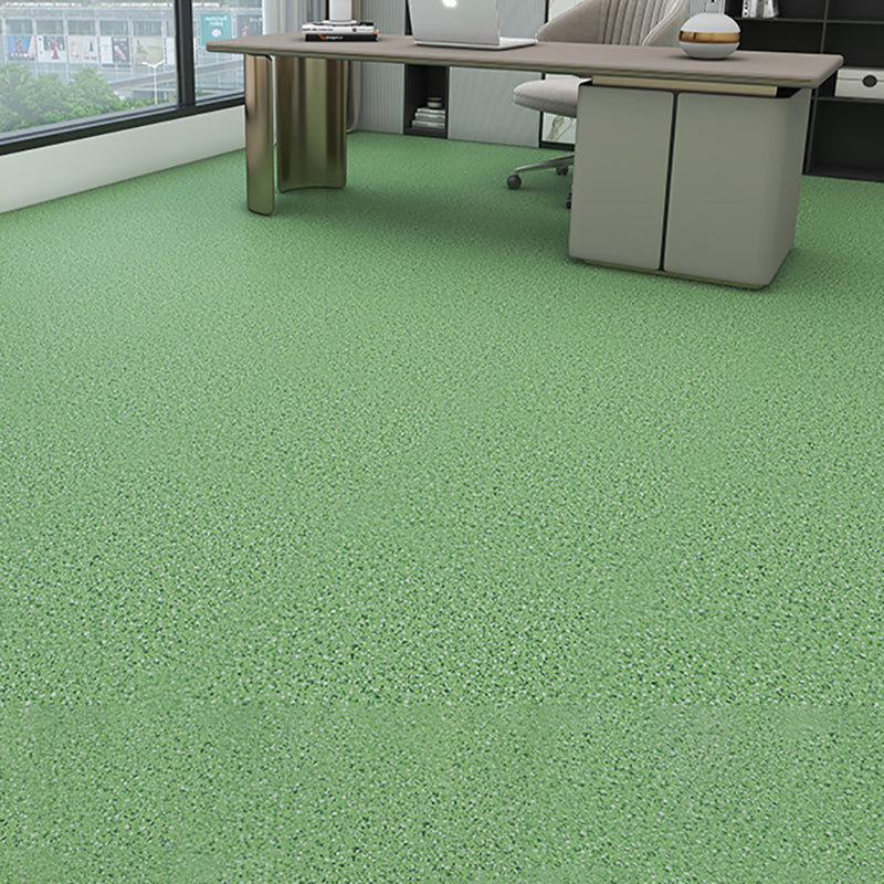 Modern Scratch Resistant Plastic floor Square Edge Floor Leather Green Clearhalo 'Flooring 'Home Improvement' 'home_improvement' 'home_improvement_vinyl_flooring' 'Vinyl Flooring' 'vinyl_flooring' Walls and Ceiling' 7379269