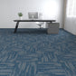 Modern Carpet Tiles Level Loop Self Adhesive Fire Resistant Tiles and Carpet Dark Blue 1 Set for Wallboard (32 Pieces * 1) Asphalt Clearhalo 'Carpet Tiles & Carpet Squares' 'carpet_tiles_carpet_squares' 'Flooring 'Home Improvement' 'home_improvement' 'home_improvement_carpet_tiles_carpet_squares' Walls and Ceiling' 7380621
