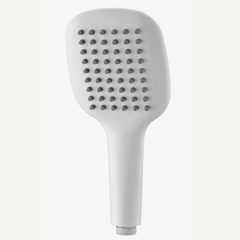 Modern Square Shower Head 304 Stainless Steel Handheld Shower Head White Clearhalo 'Bathroom Remodel & Bathroom Fixtures' 'Home Improvement' 'home_improvement' 'home_improvement_shower_heads' 'Shower Heads' 'shower_heads' 'Showers & Bathtubs Plumbing' 'Showers & Bathtubs' 7380650