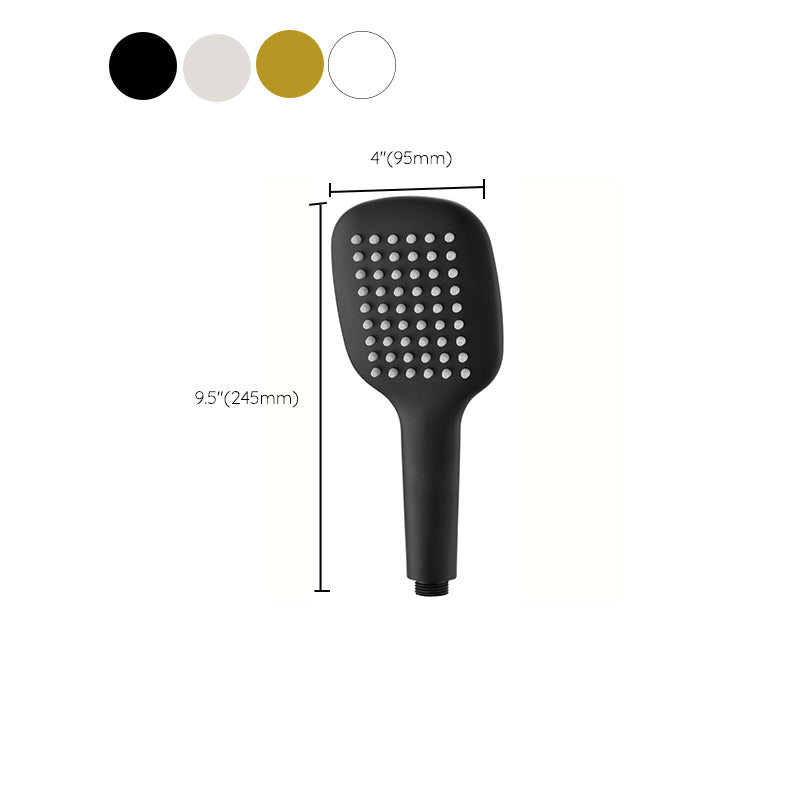 Modern Square Shower Head 304 Stainless Steel Handheld Shower Head Clearhalo 'Bathroom Remodel & Bathroom Fixtures' 'Home Improvement' 'home_improvement' 'home_improvement_shower_heads' 'Shower Heads' 'shower_heads' 'Showers & Bathtubs Plumbing' 'Showers & Bathtubs' 7380661