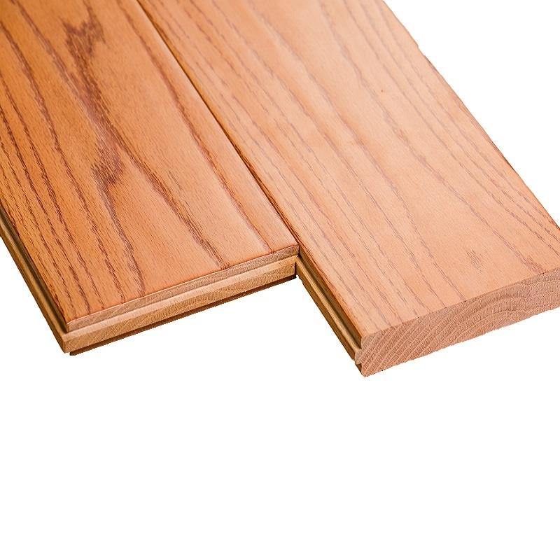 Modern Side Trim Piece Wire Brushed Click-Locking Wood Flooring Tiles Clearhalo 'Flooring 'Hardwood Flooring' 'hardwood_flooring' 'Home Improvement' 'home_improvement' 'home_improvement_hardwood_flooring' Walls and Ceiling' 7381106