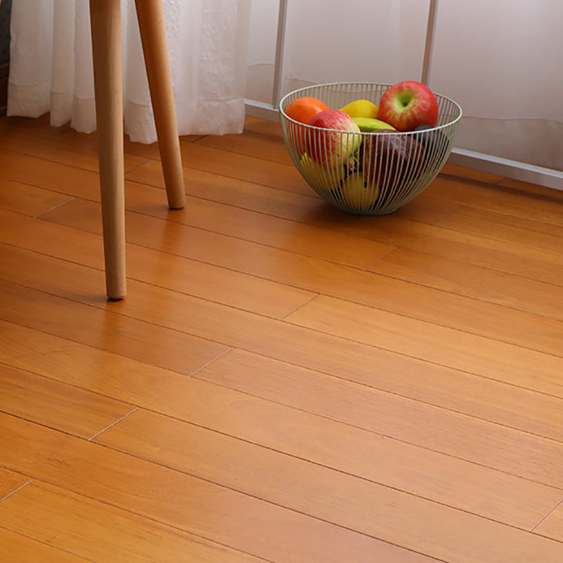 Modern Side Trim Piece Wire Brushed Click-Locking Wood Flooring Tiles Teak Clearhalo 'Flooring 'Hardwood Flooring' 'hardwood_flooring' 'Home Improvement' 'home_improvement' 'home_improvement_hardwood_flooring' Walls and Ceiling' 7381122