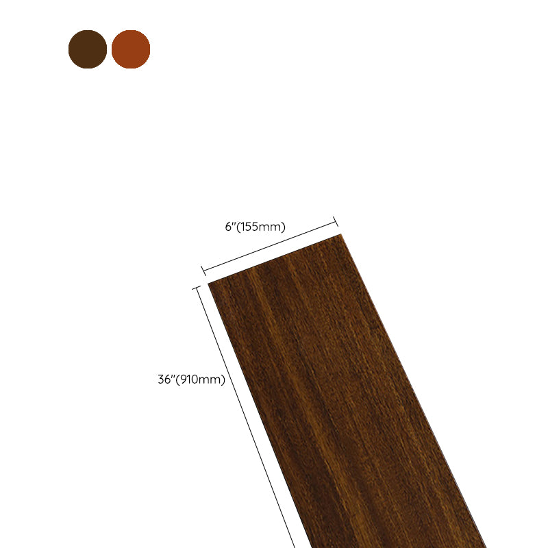 Modern Side Trim Piece Wire Brushed Click-Locking Wood Flooring Tiles Clearhalo 'Flooring 'Hardwood Flooring' 'hardwood_flooring' 'Home Improvement' 'home_improvement' 'home_improvement_hardwood_flooring' Walls and Ceiling' 7381130