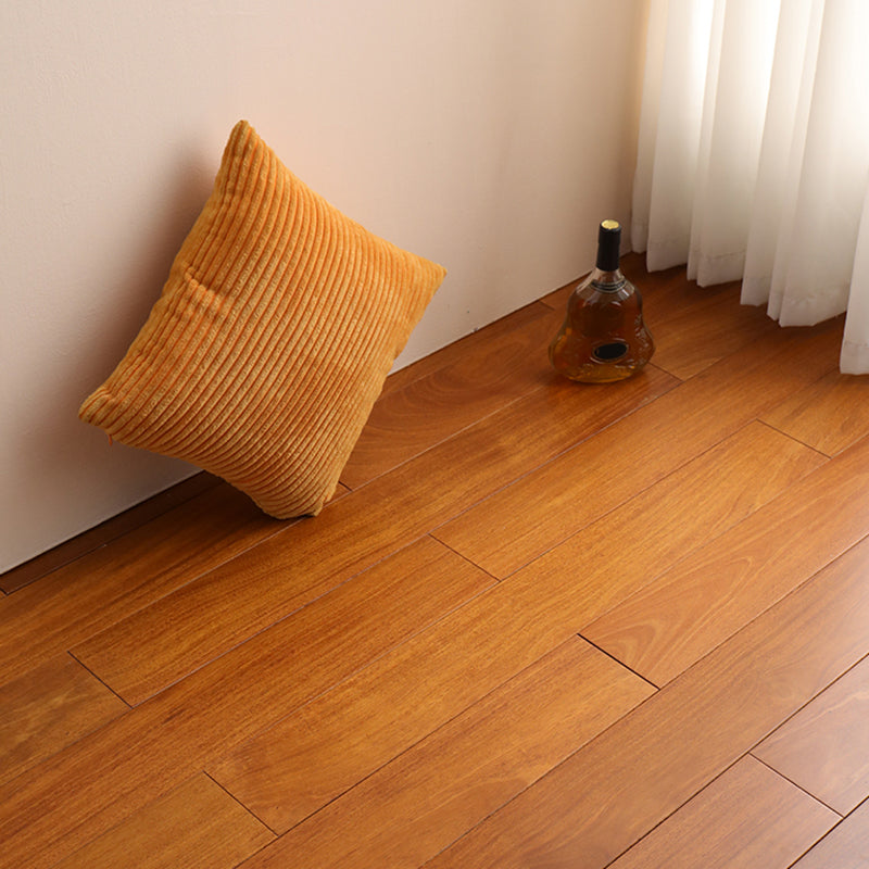 Modern Wood Floor Tile Click-Locking Water Resistant Plank Flooring Yellow Brown Clearhalo 'Flooring 'Hardwood Flooring' 'hardwood_flooring' 'Home Improvement' 'home_improvement' 'home_improvement_hardwood_flooring' Walls and Ceiling' 7381135
